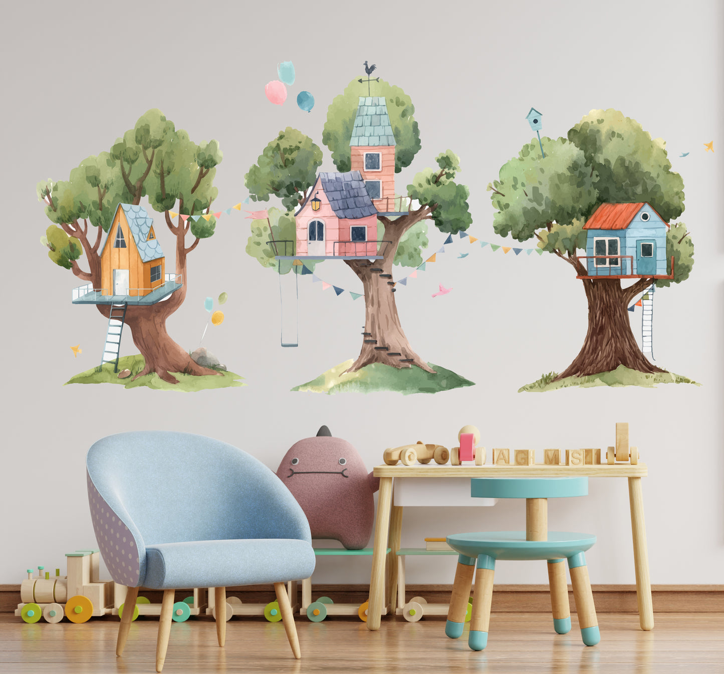 Treehouse Wall Decal Kids Room Removable Sticker Nursery Décor