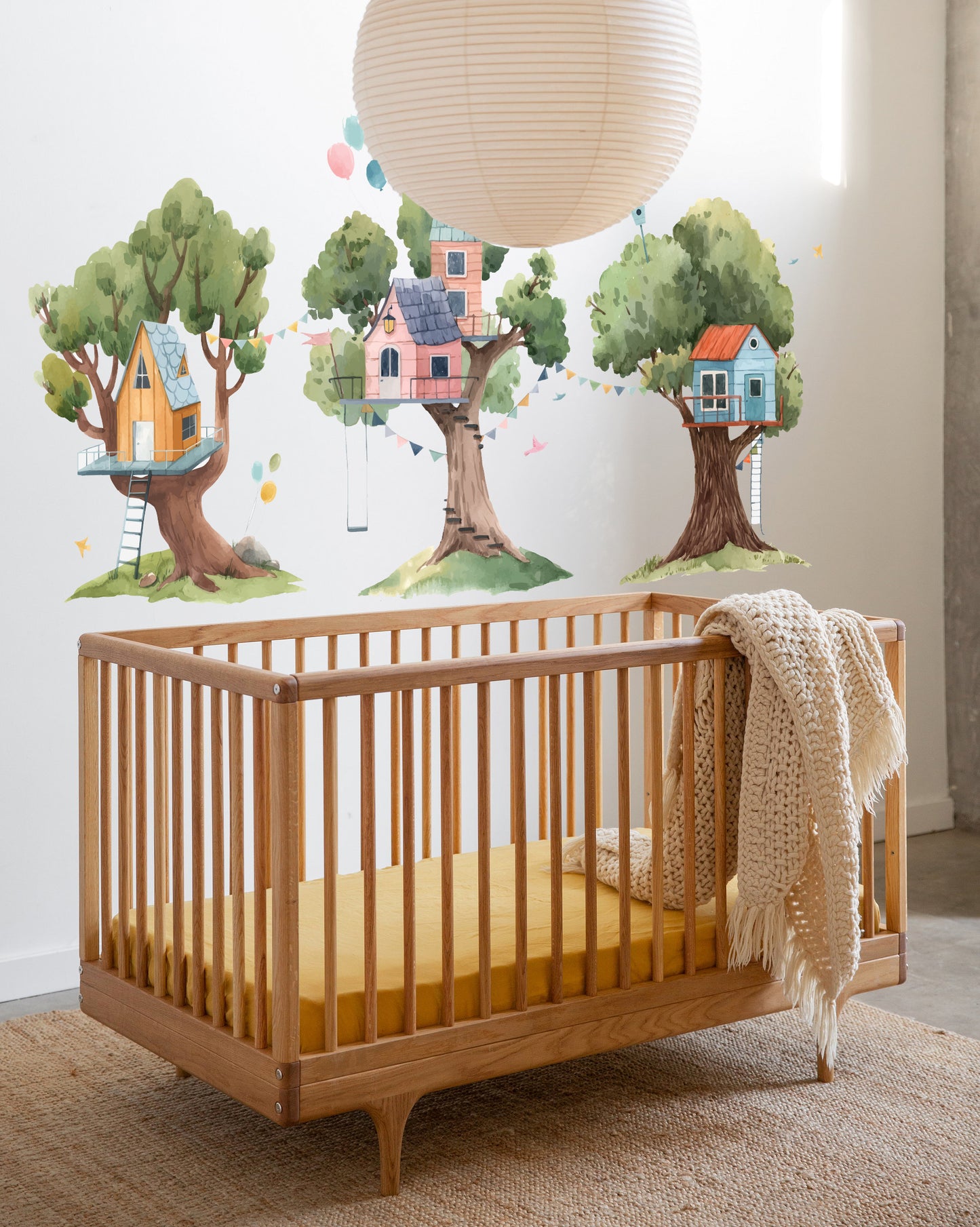 Treehouse Wall Decal Kids Room Removable Sticker Nursery Décor