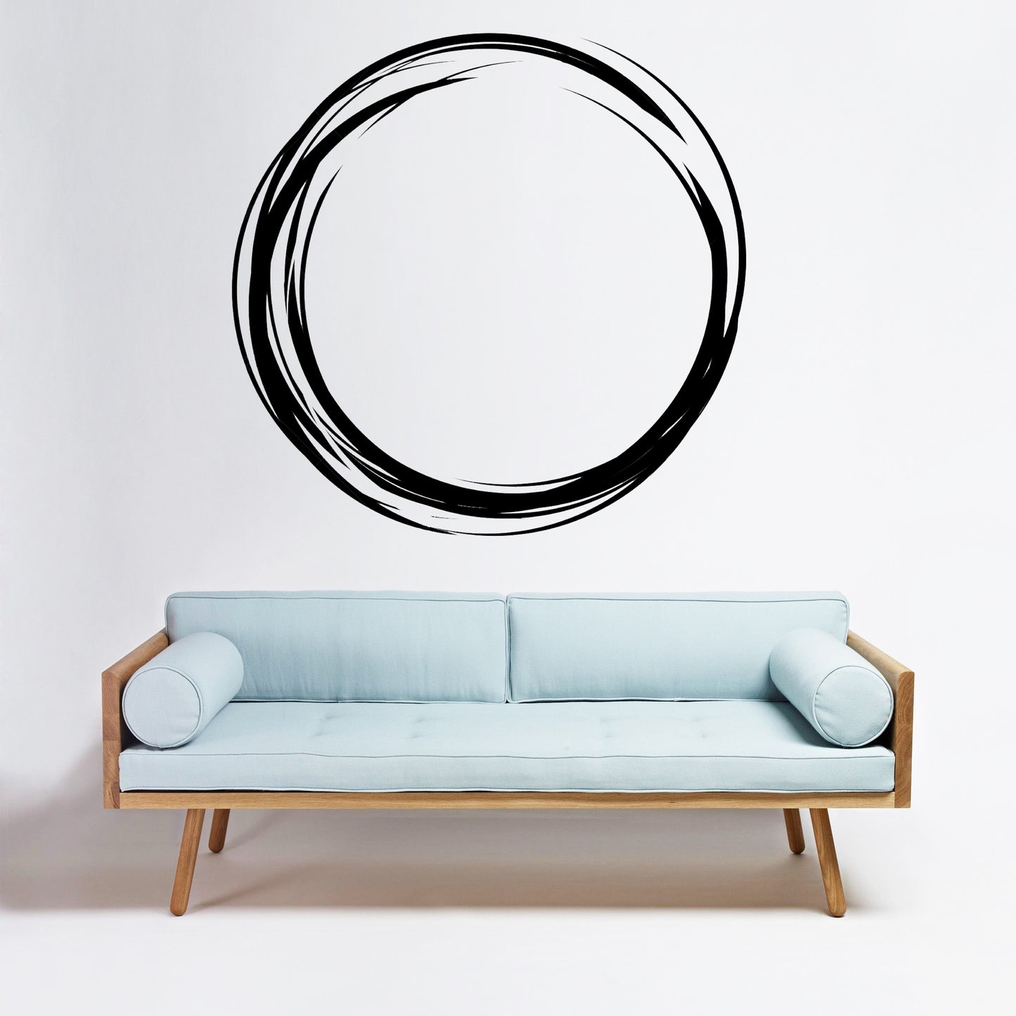 Circle Decal Abstract Décor Minimalist Design Modern Sticker