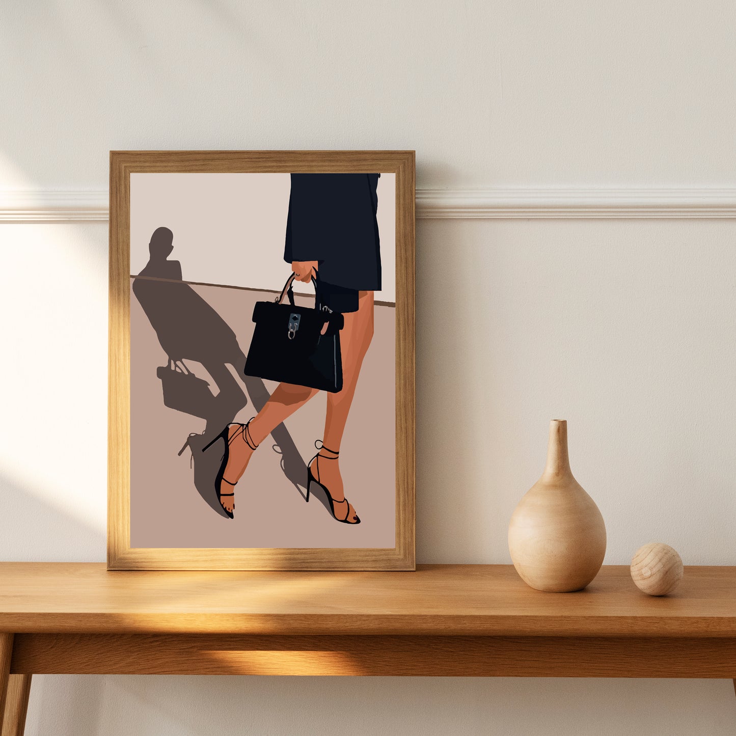 Boss Girl Wall Print Simple Art Poster