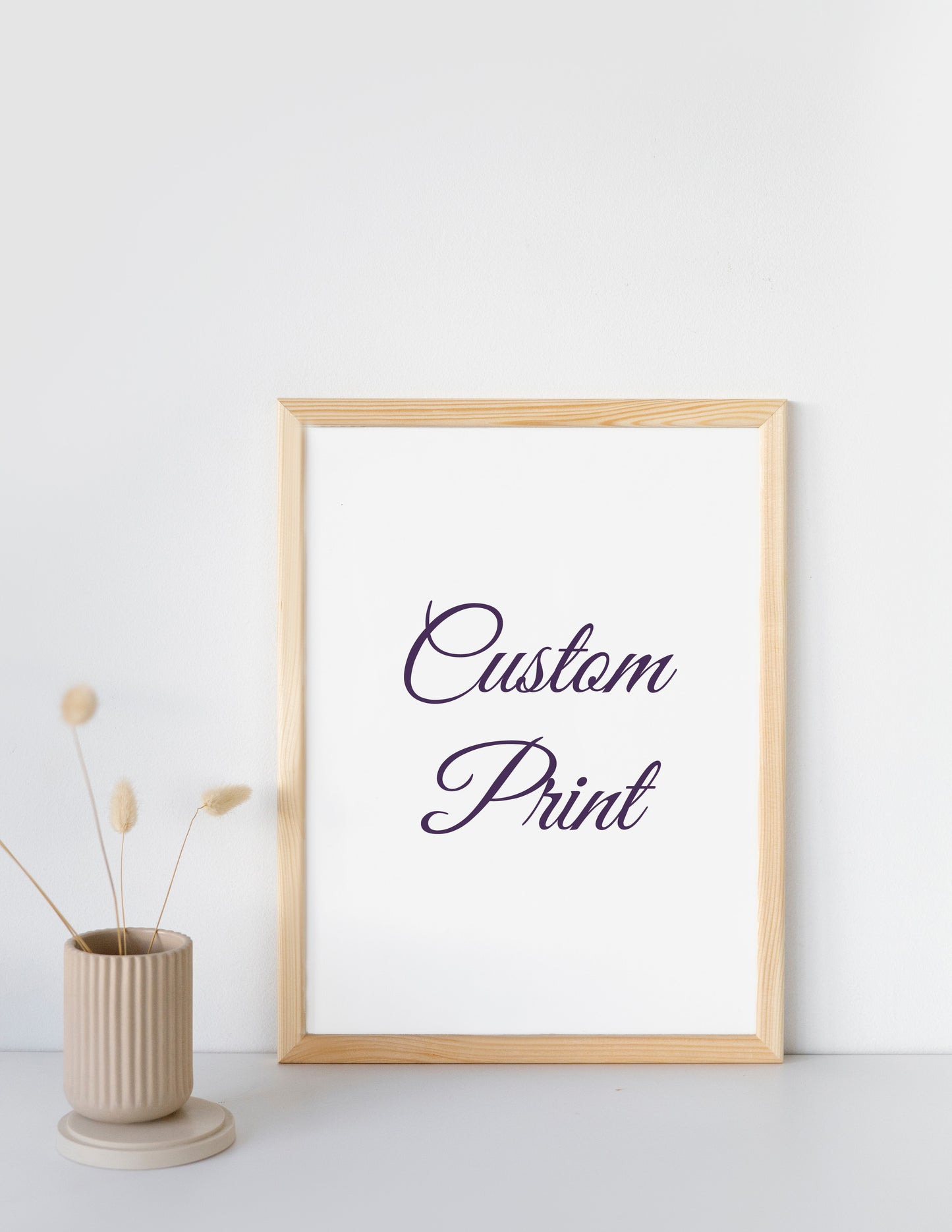 Custom Poster Print Pick A Size